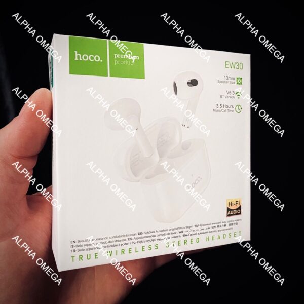 Hoco EW30 - Ecouteurs Sans Fil Bluetooth V5.3 - Hi-Fi Audio – Image 8