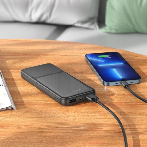 Borofone BJ33 by hoco. LTD - Power Bank 10000mAh Ultra Mince – Image 2