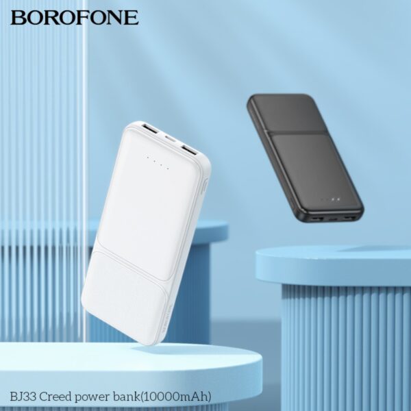 Borofone BJ33 by hoco. LTD - Power Bank 10000mAh Ultra Mince – Image 10