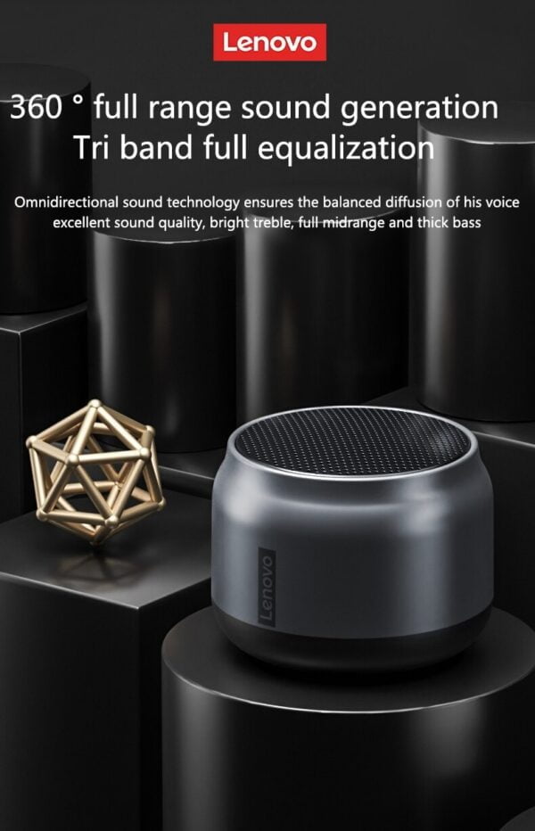 ThinkPlus K3 / K30 - Mini Haut-parleur sans fil bluetooth 5.0 -  Full Surround – Image 4