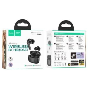 Hoco. EQ10 - Ecouteurs Bluetooth 5.3 - Noir