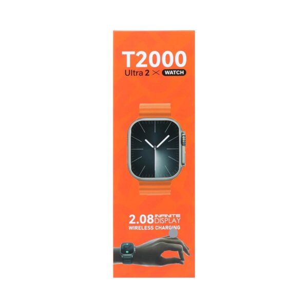 Smart Watch T2000 ULTRA 2 - Orange – Image 3
