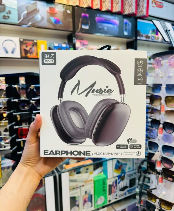 Casque Bluetooth MZ-09 - Noir – Image 2