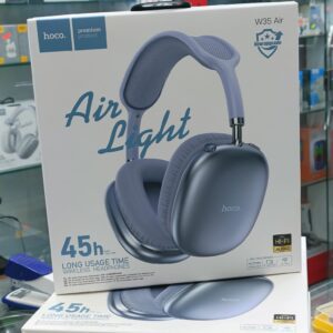 Hoco. W35 AIR – Casque Bluetooth 5.3 Avec 45h d’Autonomie - Bleu