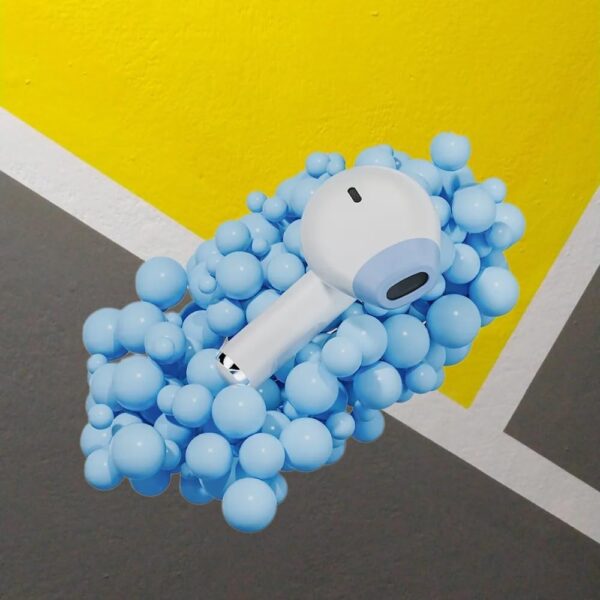 Realfit F2 - Ecouteurs Bluetooth - Blanc / Bleu – Image 8