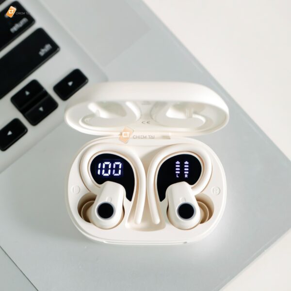 Écouteurs Bluetooth HOCO EQ8 Blanc : Confort et Qualité – Image 8