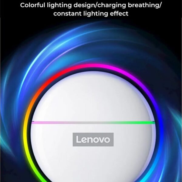 Lenovo XT97 - Ecouteurs Bluetooth - Blanc – Image 7