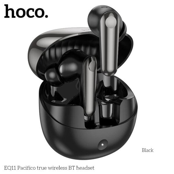 Écouteurs Bluetooth HOCO EQ11 - Noir – Image 4
