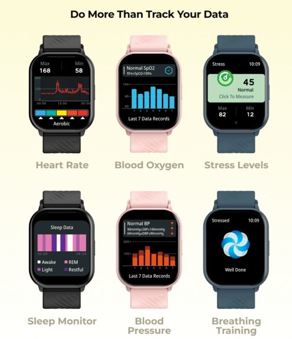 Smart Watch Zeblaze GTS 3 - Noir – Image 13