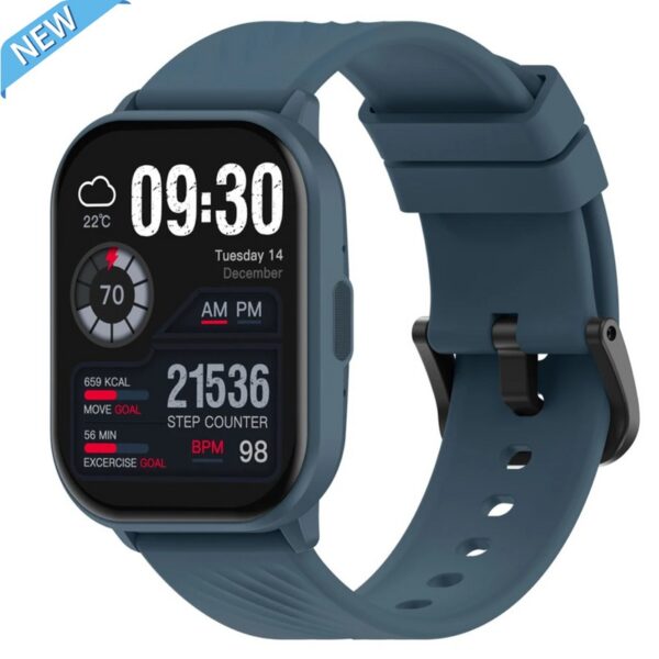 Smart Watch Zeblaze GTS 3 - La Fusion de Style et de Technologie - Bleu – Image 13