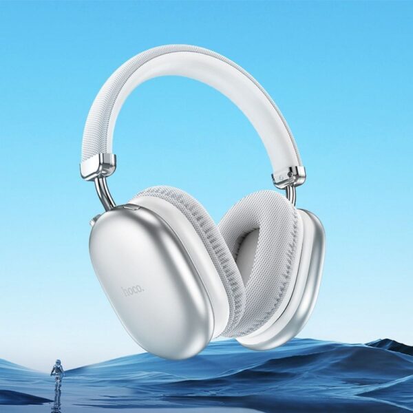 Hoco W35 Max Original - Casque Sans Fil Bluetooth 5.3 avec 90H d'autonomie - Gris – Image 7