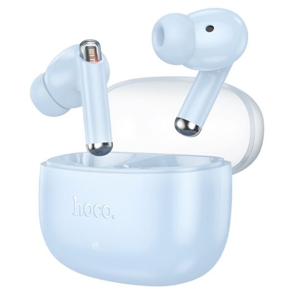 Hoco. EQ12 - Ecouteurs Bluetooth 5.3 avec 32h d'Autonomie - Bleu – Image 3