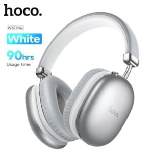 Hoco W35 Max Original - Casque Sans Fil Bluetooth 5.3 avec 90H d'autonomie - Gris