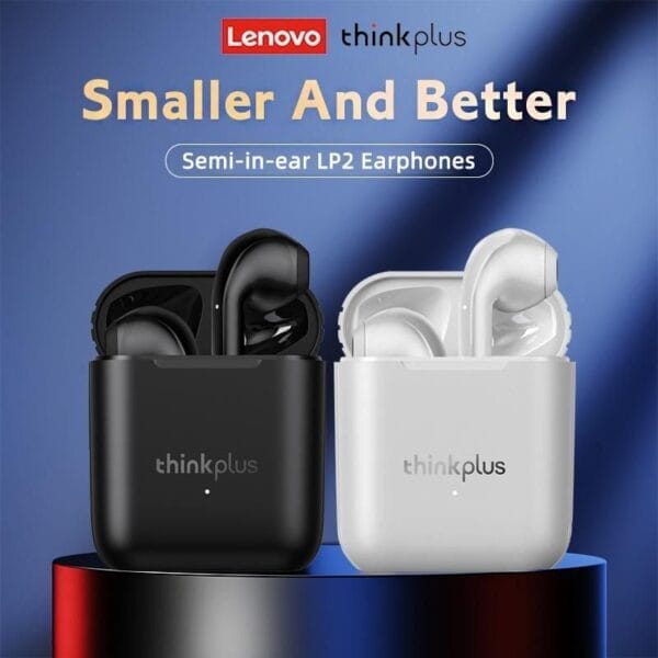 Lenovo LP2 - Écouteurs Bluetooth Noir