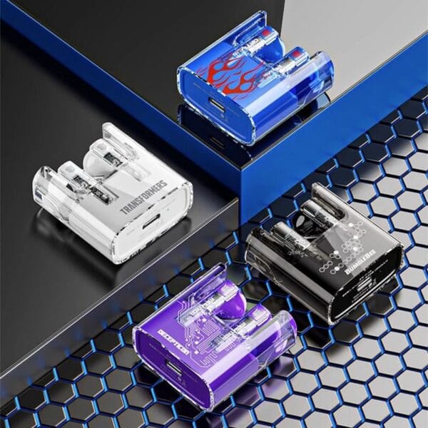 TRANSFORMERS TF-T08 - Ecouteurs Gaming Bluetooth 5.3 - Blanc – Image 2
