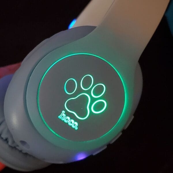 Hoco W42 Cat Ears - Casque Bluetooth 5.3 avec Oreilles de chats – Image 11