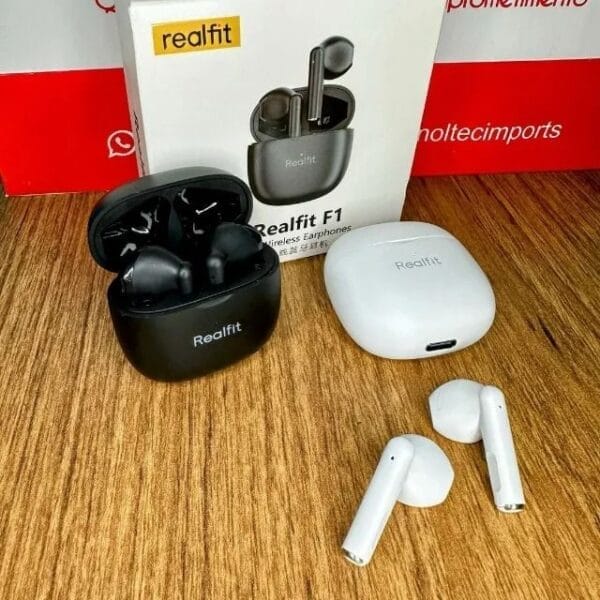 RealFit F1 - Écouteurs Bluetooth 5.3 - Blanc – Image 6