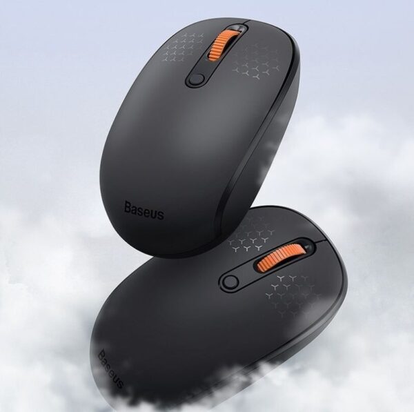 Baseus F01B Tri-Mode - Souris sans fil Bluetooth 5.0 Silencieuse - 800/1000/1600DPI – Image 4