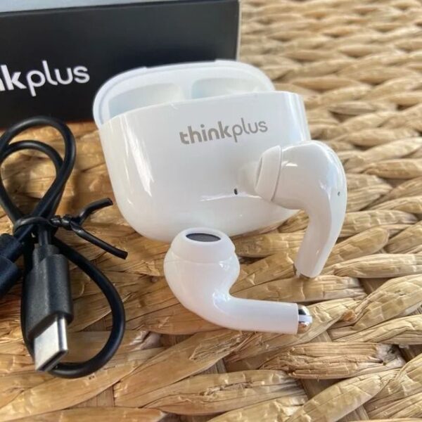 Lenovo Lp40 Pro - Ecouteurs Sans Fil Bluetooth 5.1 Dual Mic - Blanc – Image 7