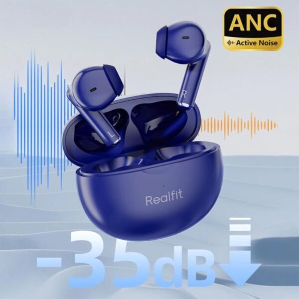 Realfit F2 Pro - Écouteurs Bluetooth 5.4 ANC / 4 Micros ENC – Image 11