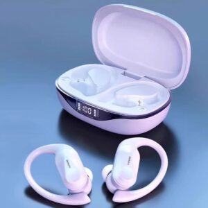 Lenovo LP75 – Écouteurs Bluetooth 5.3 avec ANC & 6h d’Autonomie  – Blanc