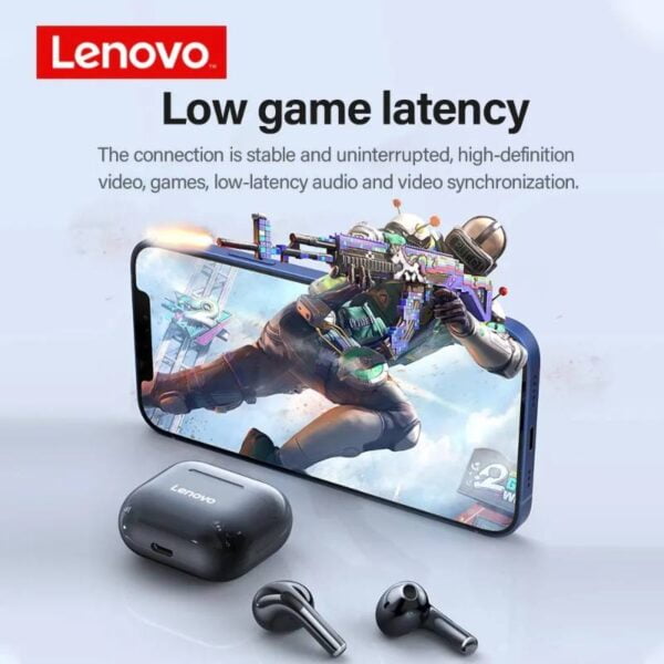 Lenovo LP40 - Ecouteurs Sans Fil Bluetooth - Noir – Image 5
