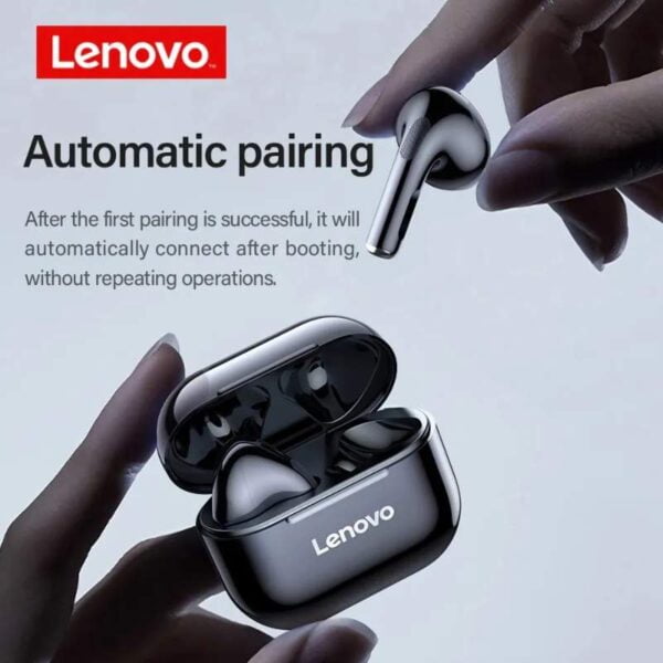 Lenovo LP40 - Ecouteurs Sans Fil Bluetooth - Noir – Image 3