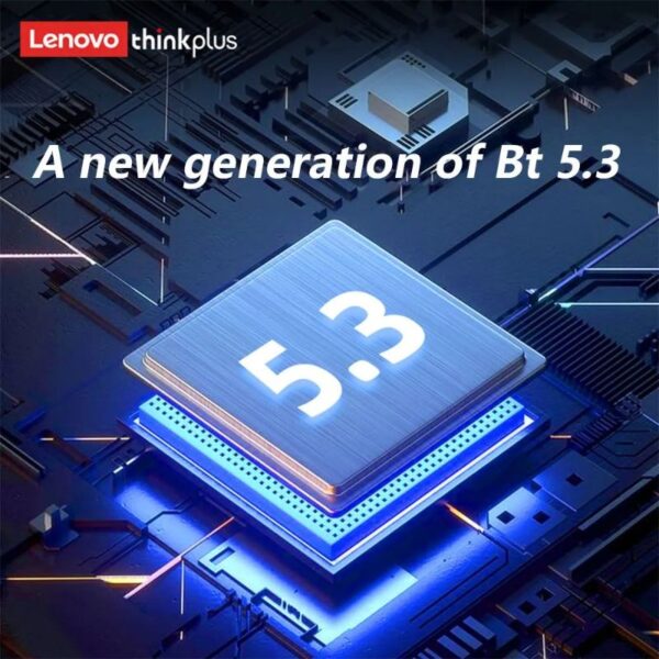 Lenovo XT88 - Ecouteurs Sans Fil Bluetooth 5.3 - Gris – Image 9