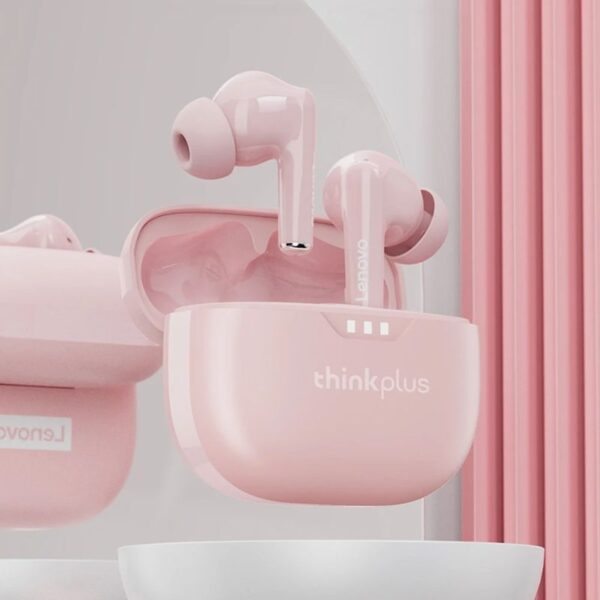 Lenovo LP3 PRO - Ecouteurs Bluetooth 5.2 - Rose – Image 7