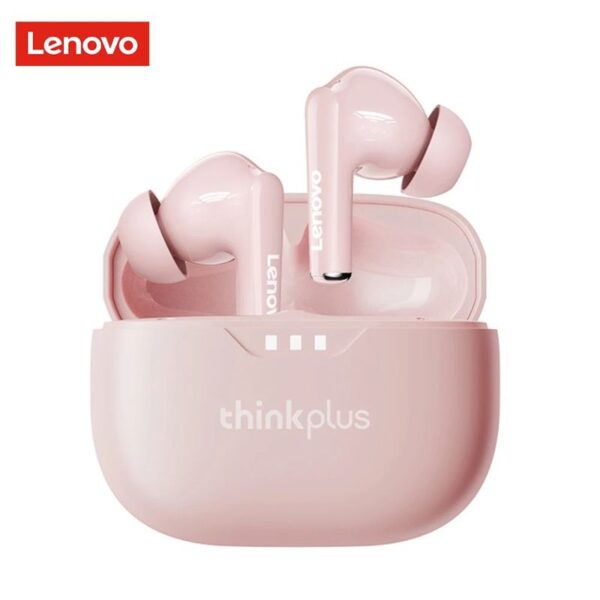 Lenovo LP3 PRO - Ecouteurs Bluetooth 5.2 - Rose – Image 2