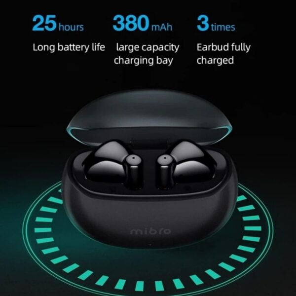Mibro Earbuds 2 By Xiaomi - Ecouteurs Bluetooth 5.3 avec AI ENC & 6,5h d'Autonomie – Image 18