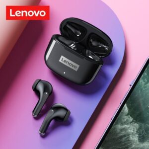 Lenovo Lp40 Pro - Ecouteurs Sans Fil Bluetooth 5.1 Dual Mic - Noir