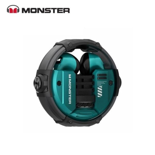 Monster Airmars XKT10 – Ecouteurs Gaming Bluetooth 5.3 - Double Mode - Vert – Image 2