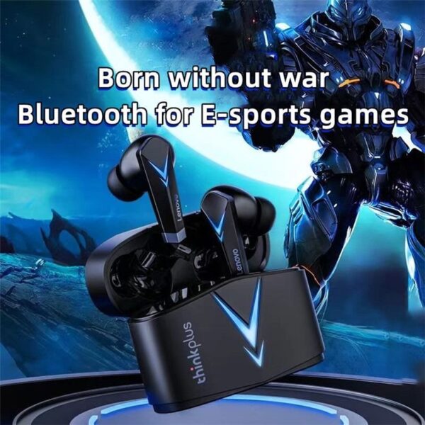 Lenovo ThinkPlus LP6 – Ecouteurs Gaming Bluetooth – Noir – Image 9