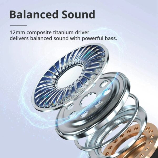 Tronsmart SOUNFII R4 - Ecouteurs bluetooth avec 4 Micros ENC - Beige – Image 9