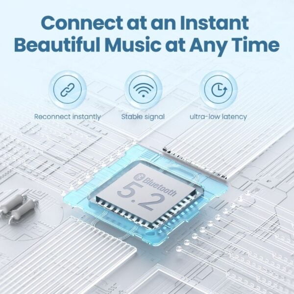 Xiaomi HAYLOU MoriPods ANC - Ecouteurs Bluetooth avec 8h d'Autonomie - Blanc – Image 10