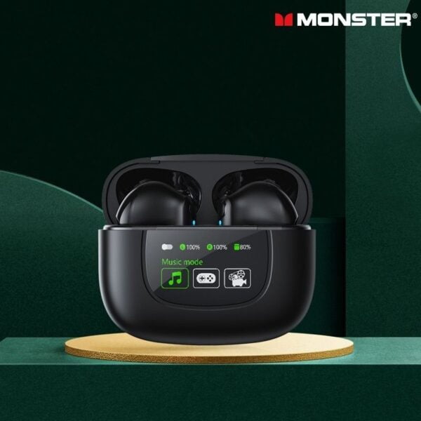 Monster Airmars XKT20 – Ecouteurs Gaming Bluetooth 5.4 - Smart LED avec 3 Modes – Image 2