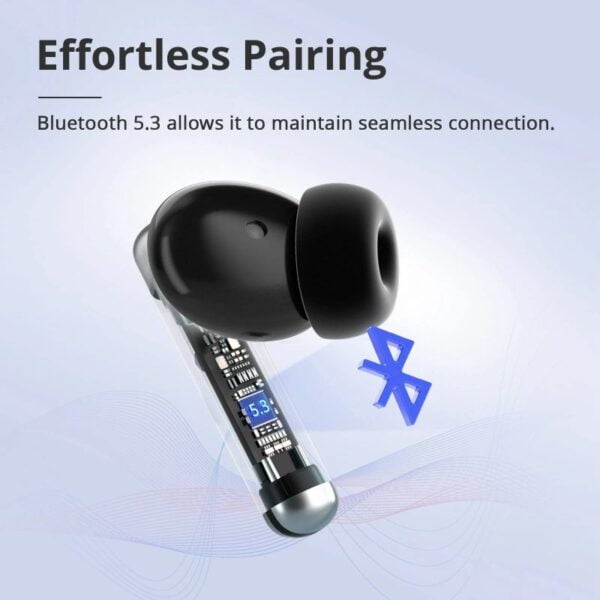 Tronsmart SOUNFII R4 - Ecouteurs bluetooth avec 4 Micros ENC - Noir – Image 4