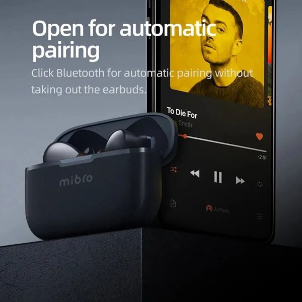 Mibro AC1 by Xiaomi - Ecouteurs Bluetooth avec ENC / Hybrid ANC - Dark Blue – Image 2