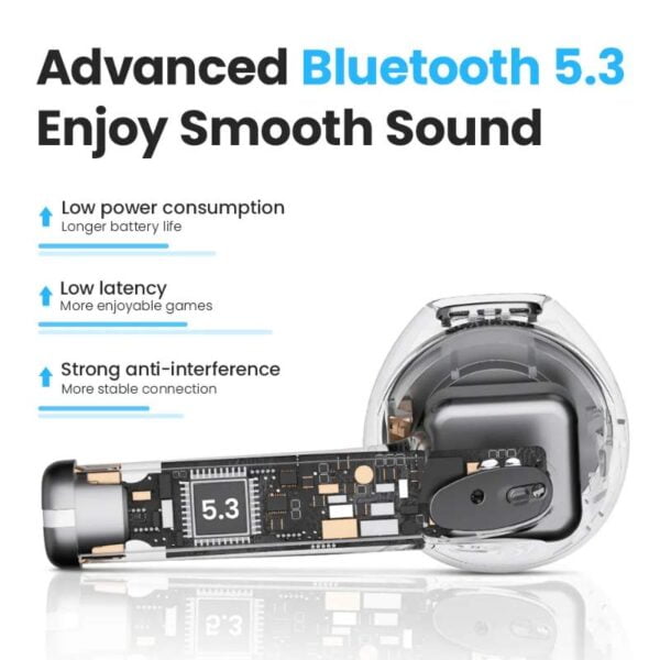 Xiaomi Haylou X1 NEO - Ecouteurs Bluetooth 5.3 Gaming - Noir – Image 5