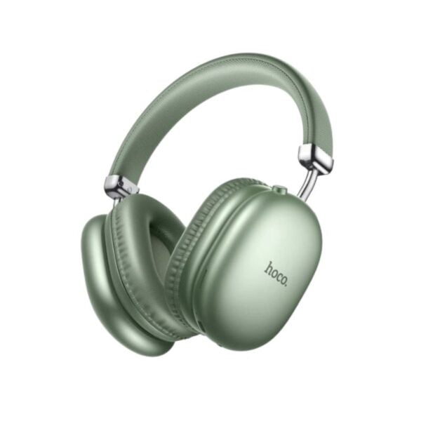Hoco. W35 Max Original - Casque Bluetooth 5.3 avec 90H d'autonomie - Vert – Image 3