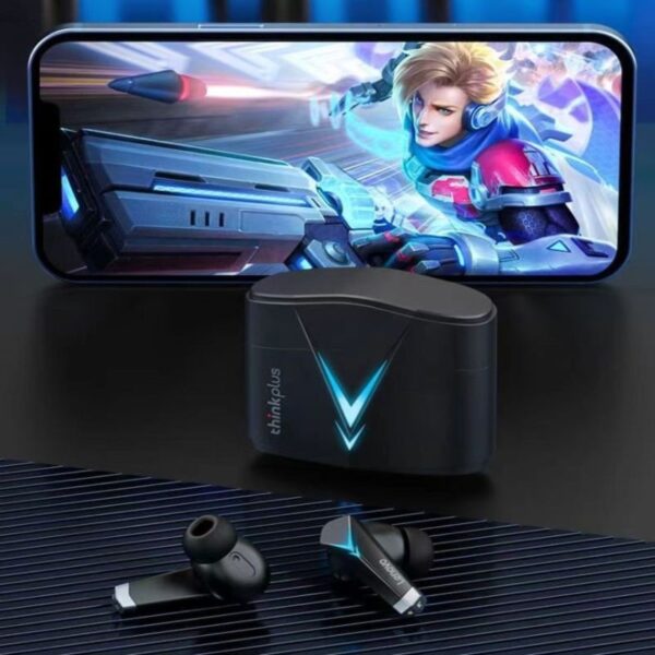 Lenovo ThinkPlus LP6 – Ecouteurs Gaming Bluetooth – Noir – Image 6