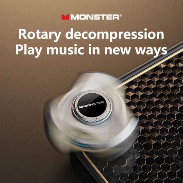 Monster Airmars XKT22 - Ecouteurs Gaming Bluetooth 5.4 with ANC - Silver – Image 2