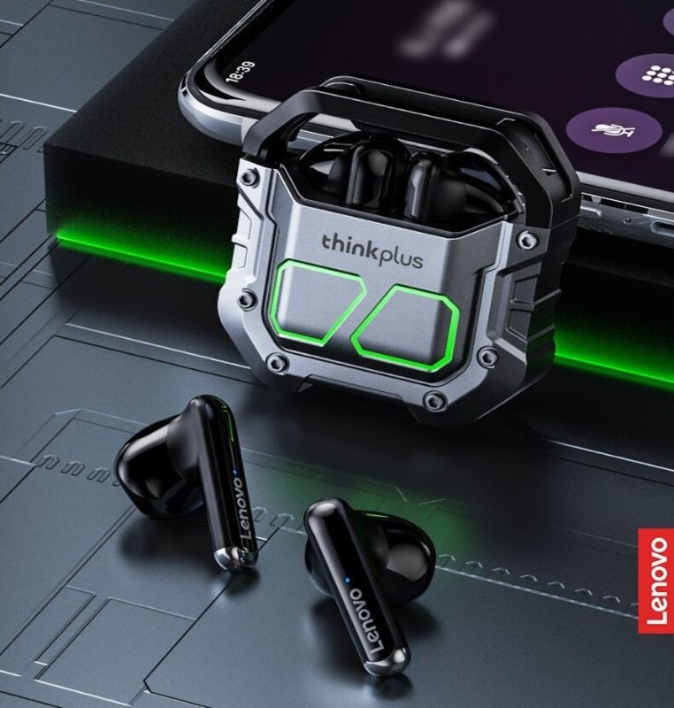 Lenovo ThinkPlus XT81 – Ecouteurs Gaming Bluetooth 5.3 – Noir Lenovo ThinkPlus XT81 – Ecouteurs Gaming Bluetooth 5.3 – Noir – Image 6