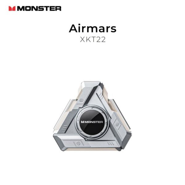 Monster Airmars XKT22 - Ecouteurs Gaming Bluetooth 5.4 with ANC - Silver – Image 5