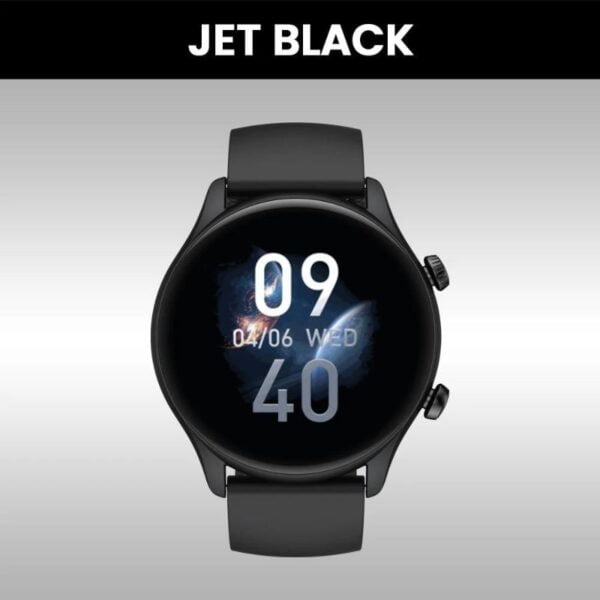 ZEBLAZE BTALK 3 PLUS - SmartWatch Bluetooth 5.2 Ecran HD 1,39" Incurvé - Noir
