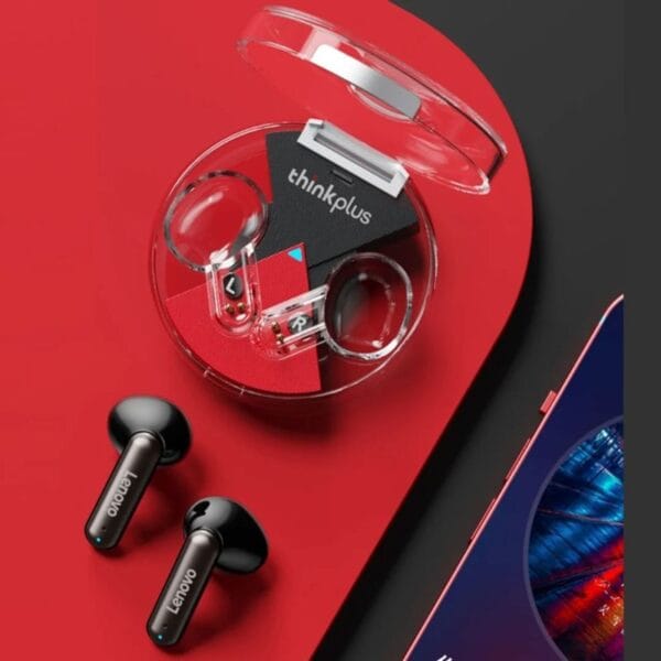 Lenovo LP10 - Ecouteurs Bluetooth 5.2 - Noir