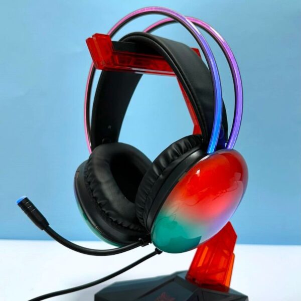 Hoco W109 - Casque Gaming avec Eclairage RGB - Noir – Image 2