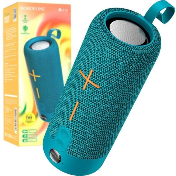 BOROFONE BR19 Euphony - Haut-parleur Bluetooth, carte TF, USB, TWS - Vert