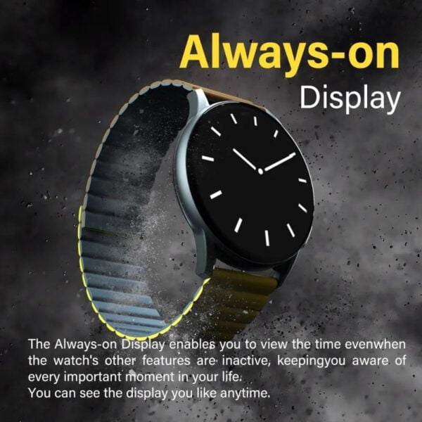 Kieslect K11 Pro By Xiaomi - Smart Watch 1,43" Ultra Amoled - Café-Jaune / Noir – Image 12